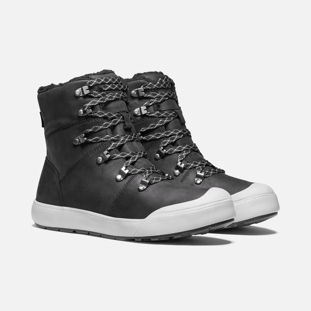 Botas de Zapatillas Keen Mexico Negros/Grises - Mujer Elena Hiker Waterproof - YD5037896